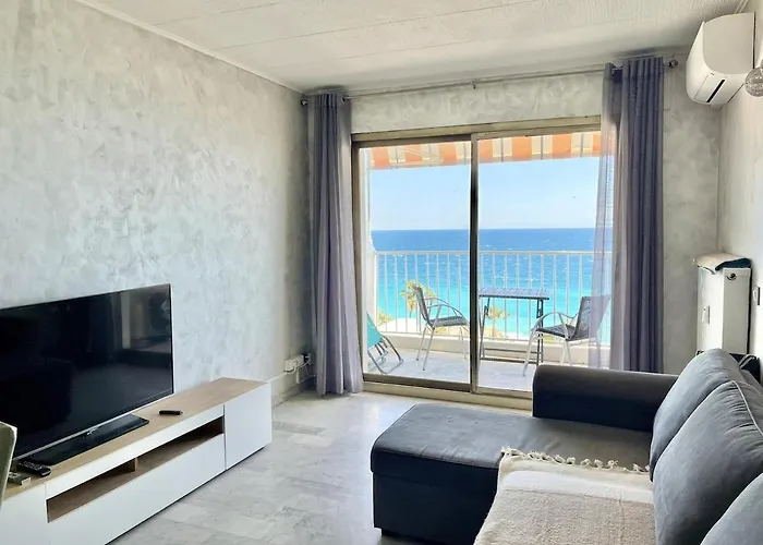 Spacious 2p Terrace With Sea View * Nice